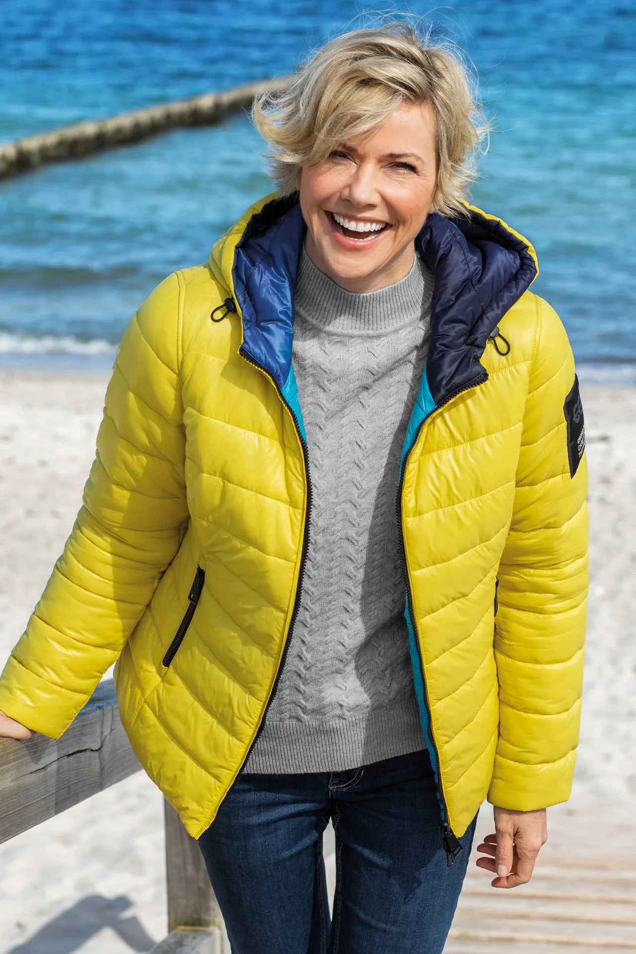 Betty Barclay Damen Wende-Steppjacke