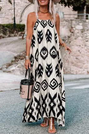 Lillymoda | Kenna - ärmelloses Bohemian Maxikleid