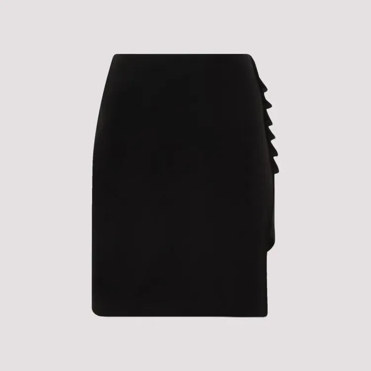   Paco Rabanne  Black Mini Skirt Black