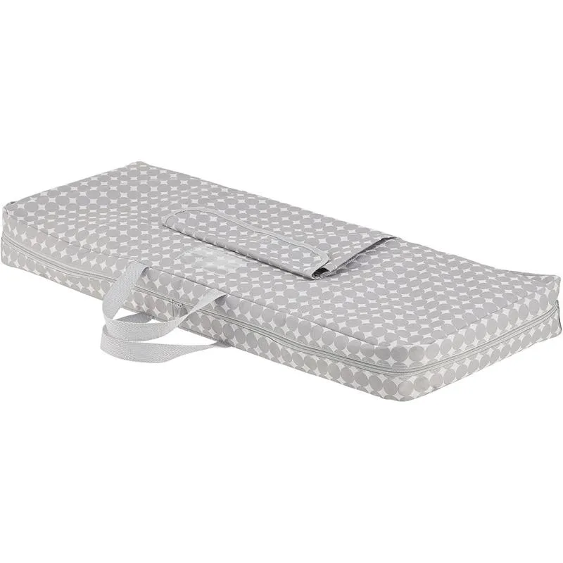 Tragetasche für Geschenkverpackung mDesign Geschenkpapier Organizer grau